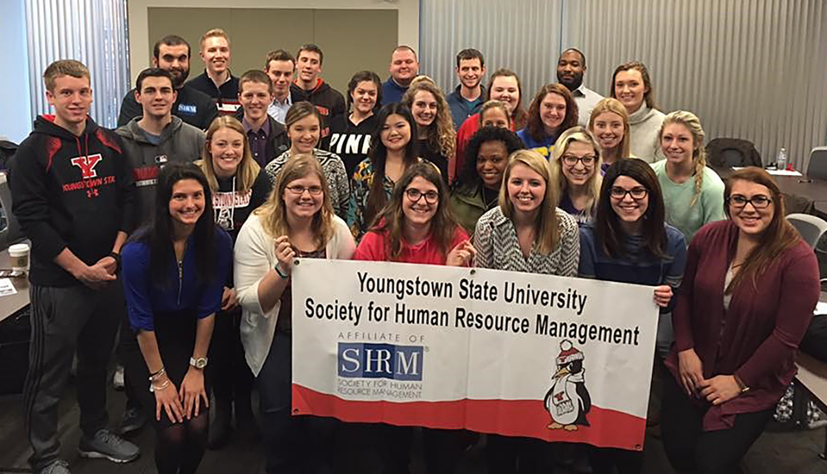 YSU’s student chapter of the Society for Human Resource Management